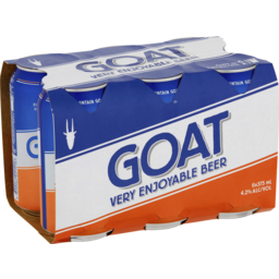 Photo of Goat Lager Beer Cans 6x375ml