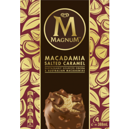 Photo of Magnum Ice Cream Macadamia Salted Caramel 388 Ml