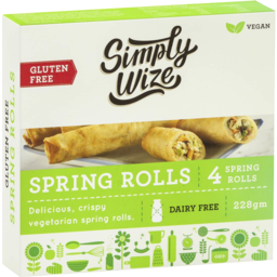 Photo of Simply Wise Vegetarian Spring Rolls