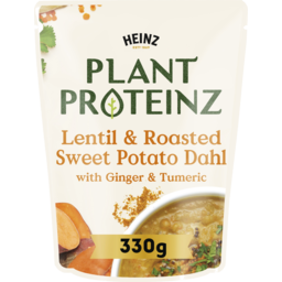 Photo of Heinz Plant Proteinz Lentil & Roasted Sweet Potato Dahl With Ginger & Turmeric 330g