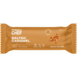 Photo of My Muscle Chef Salted Caramel Low Carb Bar