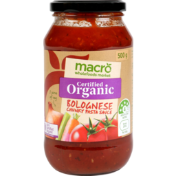 Photo of Macro Organic Pasta Sauce Chunky Bolognaise