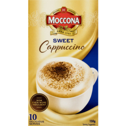 Photo of Moccona Sweet Cappuccino 10pk