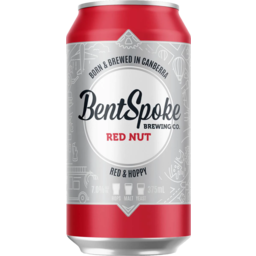 Photo of BentSpoke Red Nut Red IPA Can 375ml 