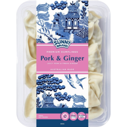 Photo of Sunny Brand Dumplings Pork & Ginger 300g