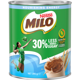 Photo of Nestle Milo® 30% Less Added Sugar Choc Malt Powder Drink 395g 395g