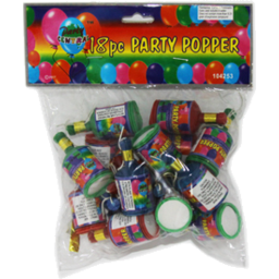 Photo of Party Popper Party Central 18pack