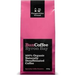 Photo of Bun Coffee Decaf Organic Plunger/Filter 250g
