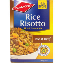 Photo of Diamond Rice Risotto Roast Beef Rice & Flavour Mix