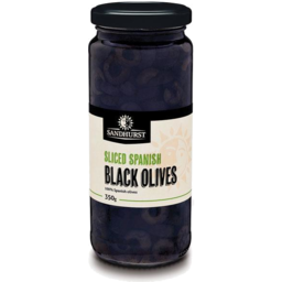 Photo of Sandhurst Black Sliced Olives