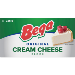 Photo of Bega Original Cream Cheese Block 225g