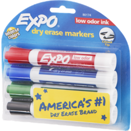 Photo of Expo Whiteboard Marker Bullet 4ct