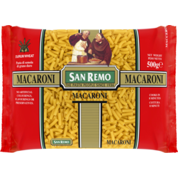 Photo of San Remo Pasta Macaroni 500g