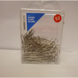 Photo of Paperclick Paperclip Silver 33mm 100 Pack