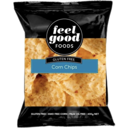 Photo of Feel Good Foods Gluten Free Corn Chips Original 400gm