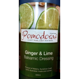 Photo of POMADORAS GINGER AND LIME DRESSING