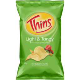 Photo of Thins Light & Tangy Chips 45g