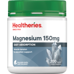 Photo of Healtheries Magnesium 150mg 200 Pack