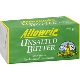 Photo of Allowrie Unsalted Butter 250g 250g