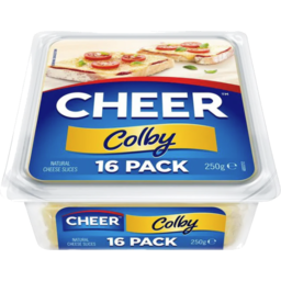 Photo of Cheer Cheese Sliced Colby