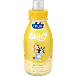 Photo of Pauls Kids Flavoured Milk Bluey Banana