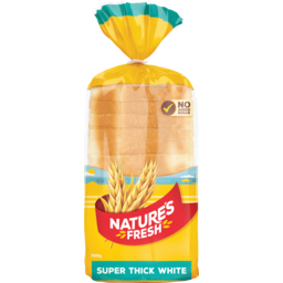 Photo of Nature's Fresh Bread Super Thick White Toast 700g