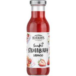 Photo of Barkers Dessert Sauce Strawberry 335g