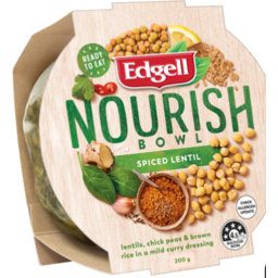 Photo of Edgell Nourish Rice Bowl Spiced Lentil