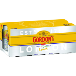 Photo of Gordons Gin & Tonic Cans 3x10x375ml