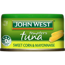 Photo of John West Tempters Tuna Sweet Corn & Mayonnaise 95g