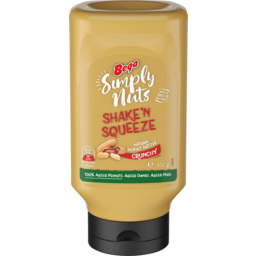 Photo of Bega Simply Nuts Crunchy Natural Peanut Butter Squeeze 450g