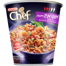 Photo of Mamee Chef Creamy Tom Yam Flavour With Shrimp & Vegetables Noodle Cup 72g