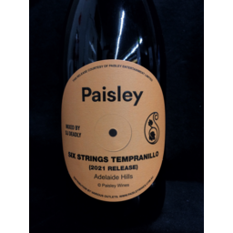 Photo of Paisley Wines Six Strings Tempranillo 2021