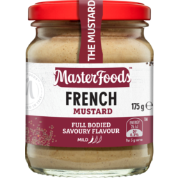 Photo of Condiments, Mustard, Masterfoods French 175 gm