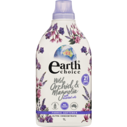 Photo of Earth Choice Ultra Concentrate Fabric Softener Wild Orchid & Magnolia 1l