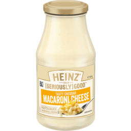 Photo of Heinz Seriously Good Pasta Sauce Macaroni Cheese