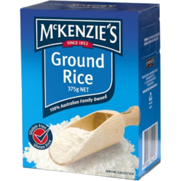 Photo of McKenzie’s Ground Rice 375gm