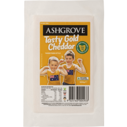 Photo of Ashgrove Cheddar Block Tasty Gold 500g