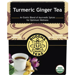 Photo of Buddha Tea Tea - Turmeric Ginger (18 bags)