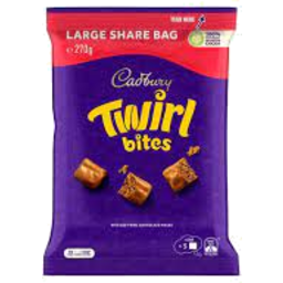 Photo of Cadbury Twirl Bites Large Share Bag 270g 