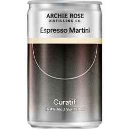 Photo of Curatif Espresso Martini 16.4% Can 120ml