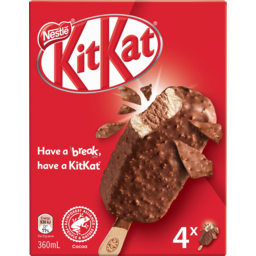 Photo of Nestle Kit Kat Ice Creams 4 Pack