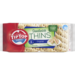Photo of Tip Top Sandwich Thins Original 6 Pack