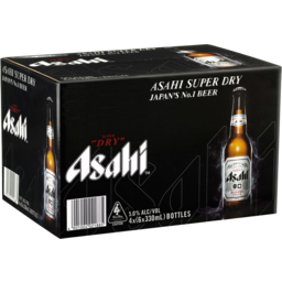 Photo of Asahi Lager Beer Dry 24.0x330ml