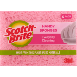 Photo of Scotch Brite Antibacterial Handy Sponges 4 Pack