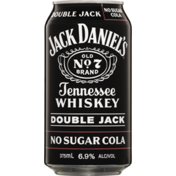 Photo of Jack Daniel's Double Jack & No Sugar Cola Cans