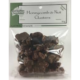 Photo of Great Southern Chocolates Honeycomb & Nut Cluster 180g