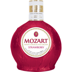 Photo of Mozart White Chocolate Cream Strawberry Liqueur 500ml