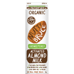 Photo of Nutty Bruce Organic Unsweetened Activated Almond Fresh Milk 1l