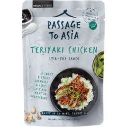 Photo of Passage Foods Passage To Asia Teriyaki Chicken Stir-Fry Sauce 200g